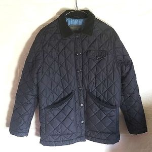 Petite/Small Black Vtg Lauren Authentic Dry Goods Supply Company Jacket